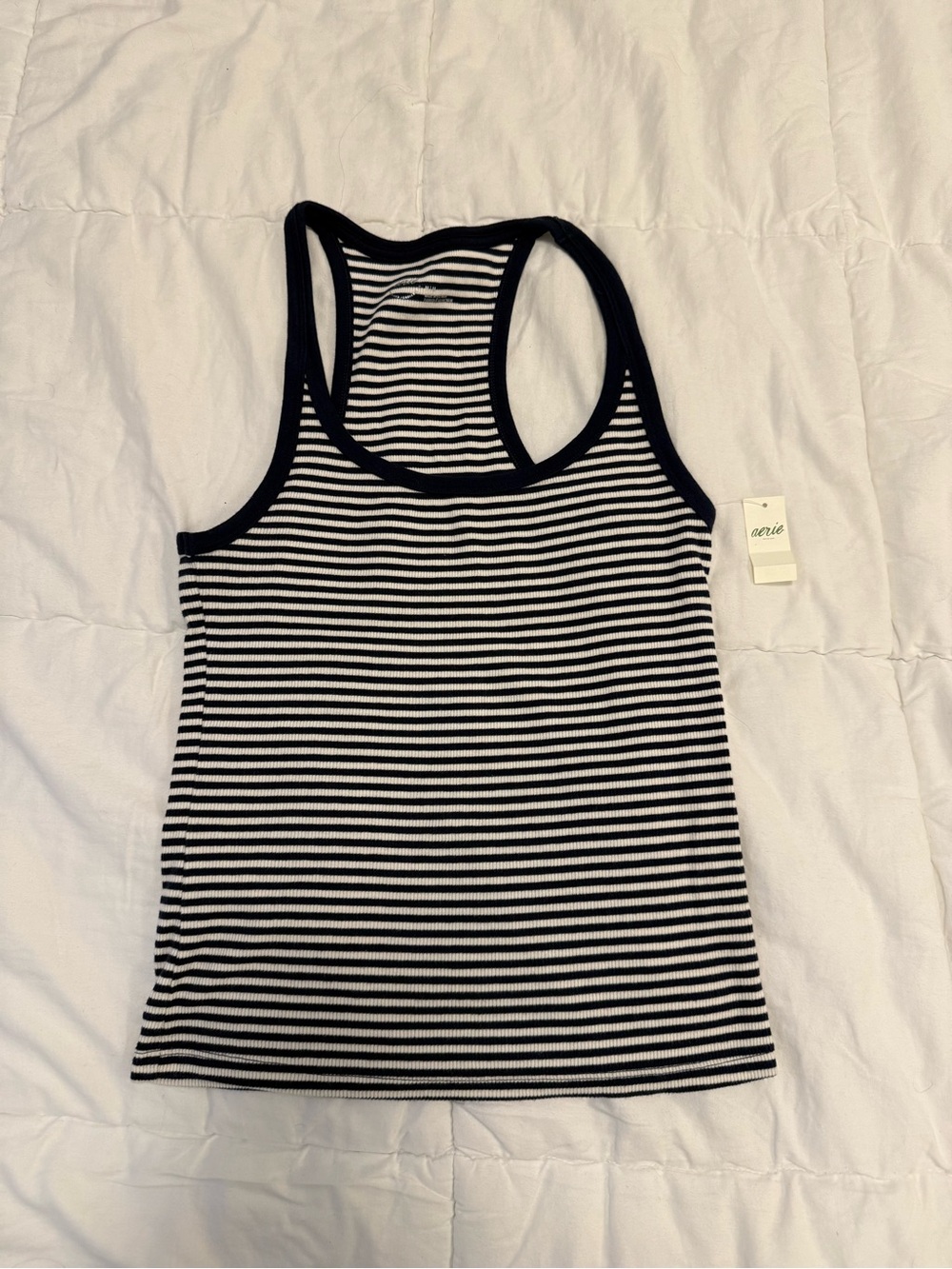 Aerie Striped Racerback Tank